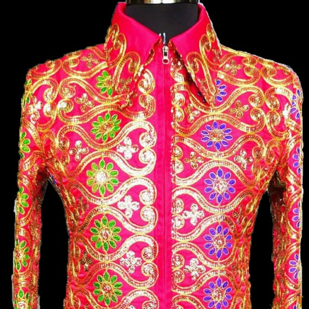 divikra Women's Western Horse Show Jacket